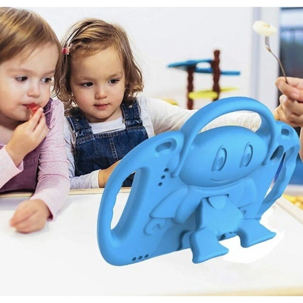 Apple iPad Case Handle Stand Child Shock Proof Blue. (Brand New)